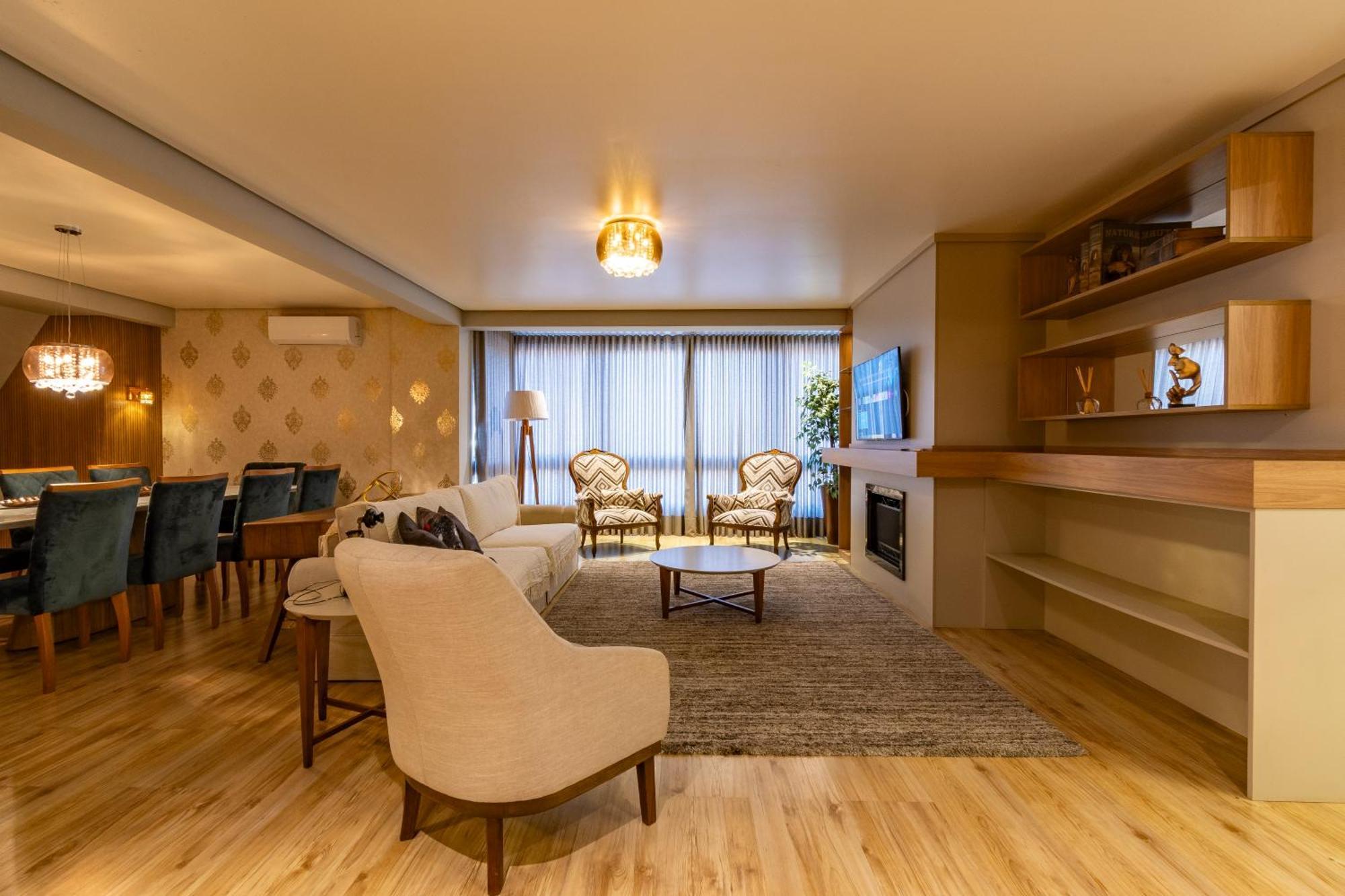 A Apenas 300 Mts Da Rua Coberta, No Exclusivo Via Florida Apartment Gramado Exterior foto