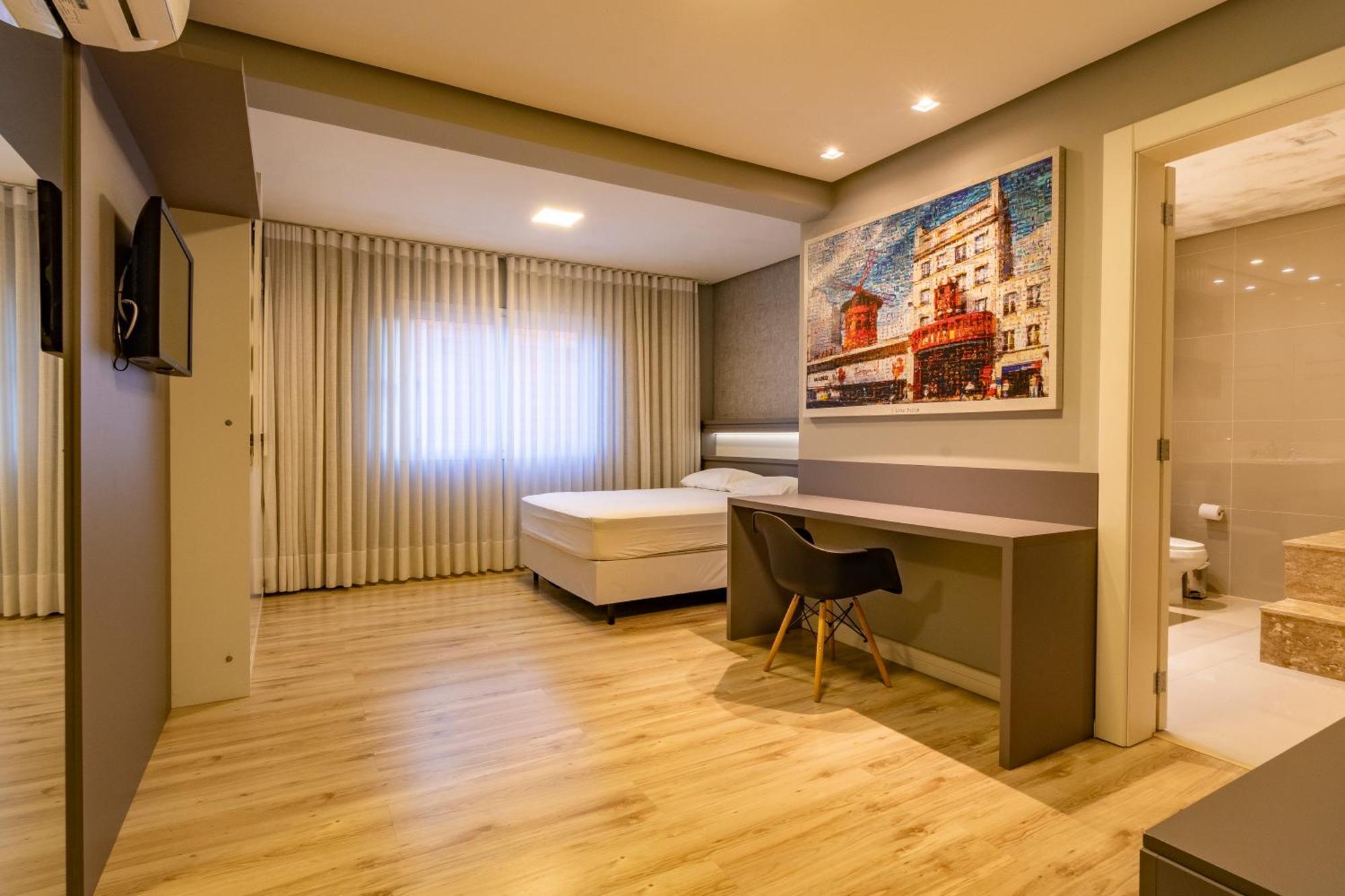 A Apenas 300 Mts Da Rua Coberta, No Exclusivo Via Florida Apartment Gramado Exterior foto
