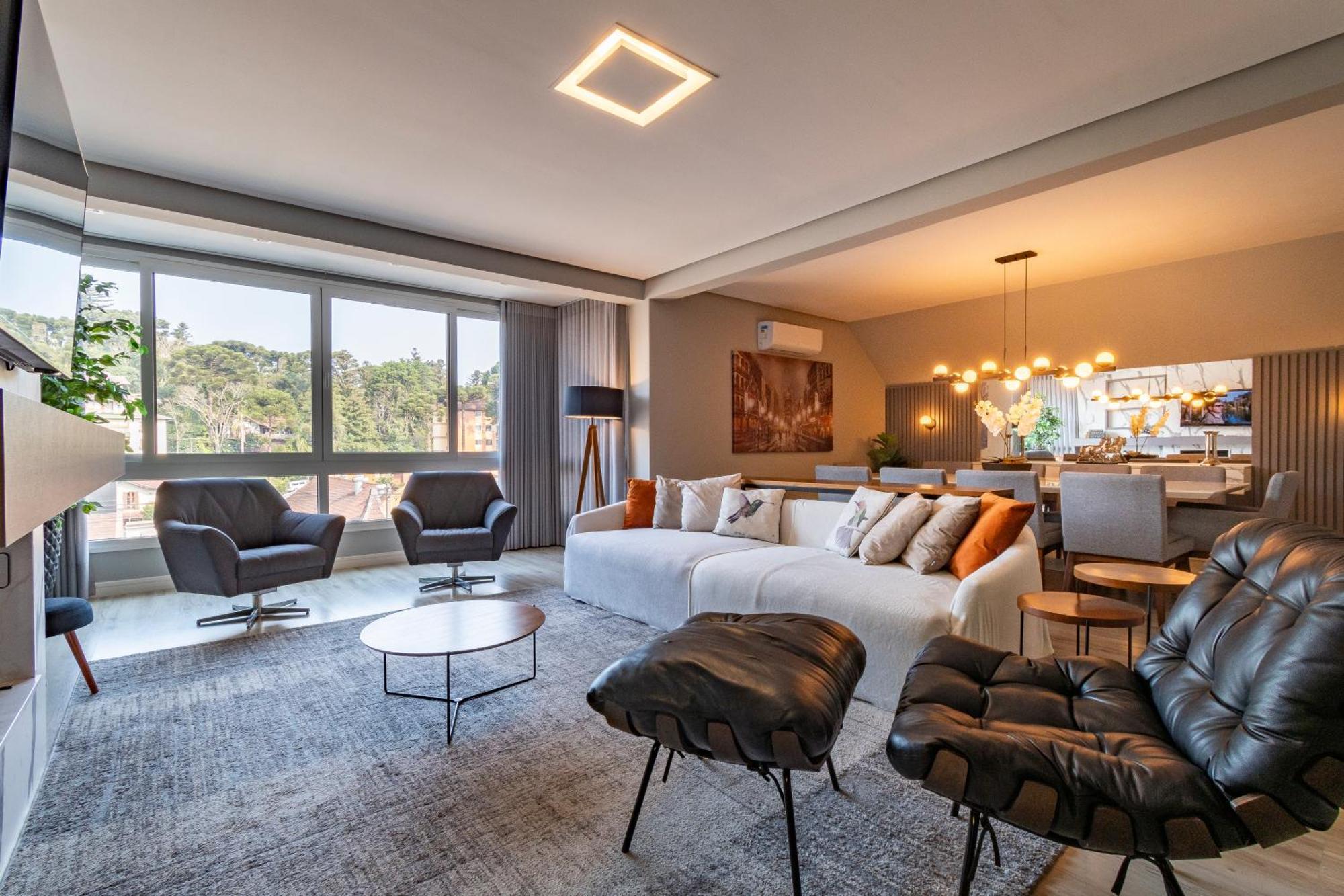 A Apenas 300 Mts Da Rua Coberta, No Exclusivo Via Florida Apartment Gramado Exterior foto